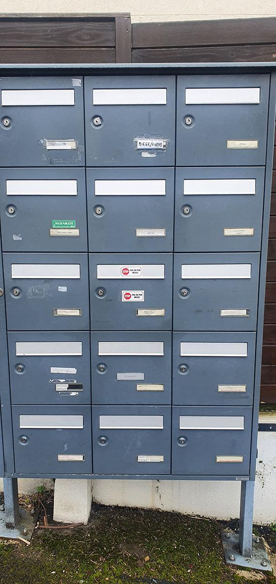 Réparation de boîte aux lettres Paris 